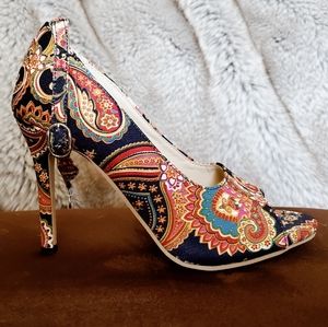 4 Inch Stiletto in Paisley